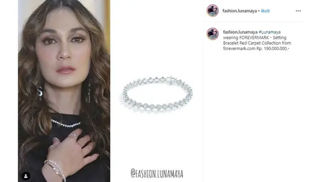 Terlihat Sederhana, 7 Aksesoris Luna Maya Ini Miliki Harga Fantastis