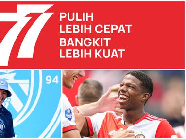 Pada tanggal 17 Agustus 2022, Negara Kesatuan Republik Indonesia tengah merayakan hari ulang tahunnya yang ke-77. Di tanggal yang sama, sederet pemain top ini juga merayakan hari kelahirannya termasuk dua pemain di kota Manchester. (Foto: Dok. Kemensesneg, AFP/Oli Scarff, AFP/Tom Bode)