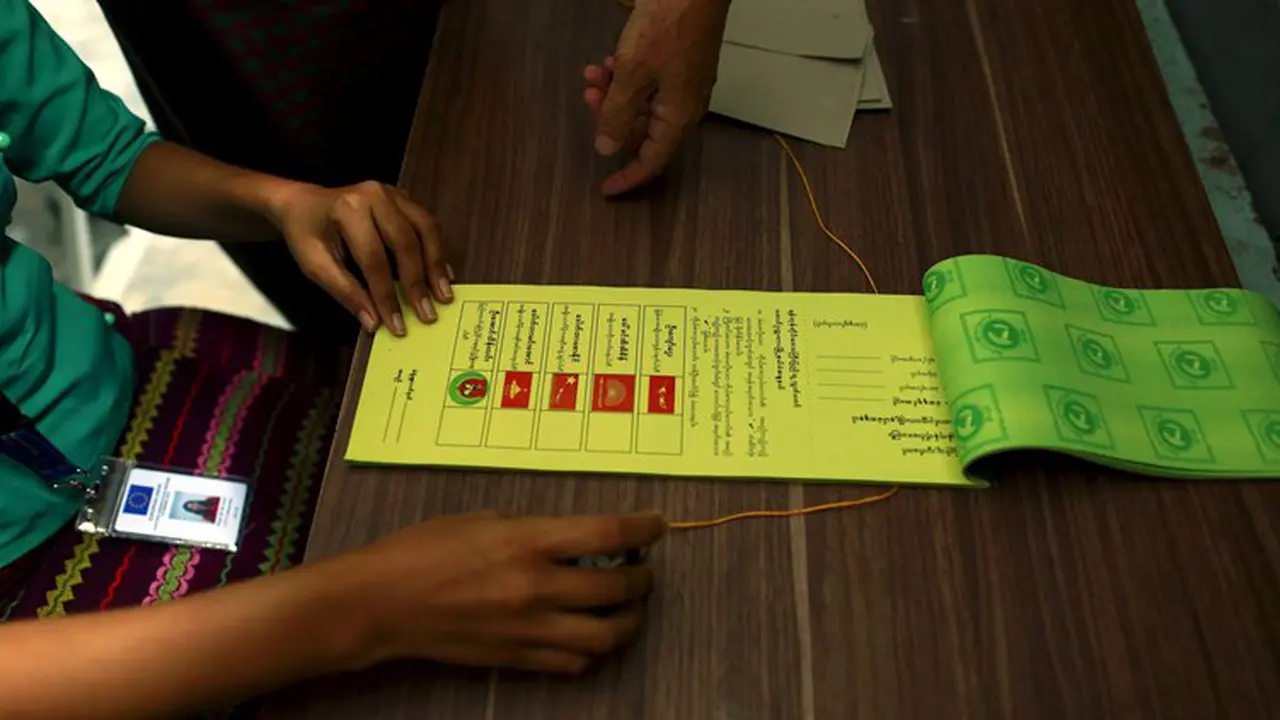 Rakyat Myanmar Akhirnya Menggelar Pemilu Setelah 25 Tahun