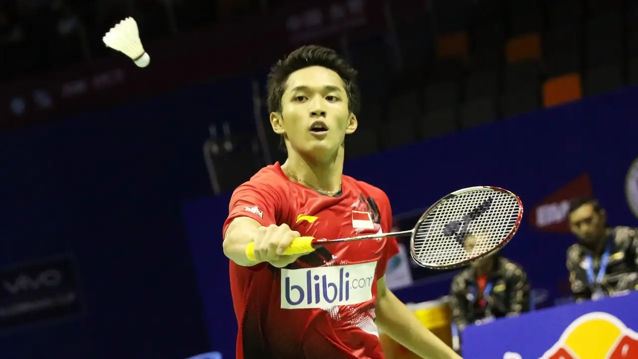 Tunggal putra Indonesia Jonatan Christie