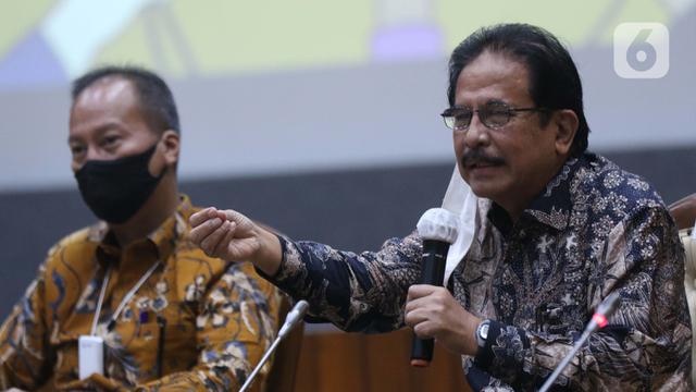 FOTO: Sejumlah Menteri Beri Penjelasan Resmi Terkait UU Omnibus Law Cipta Kerja