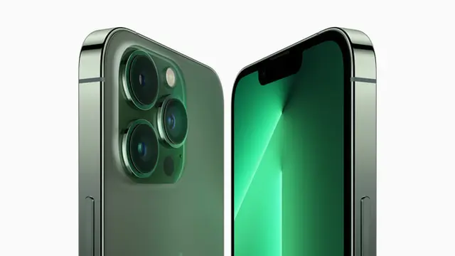 Apple iPhone 13 Pro Alpine Green (Dok. Apple)