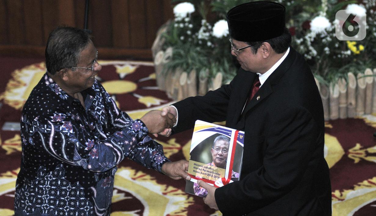 FOTO: Sertijab Menko Perekonomian dari Darmin Nasution ke ...