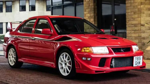 Mitsubishi Lancer Evolution VI Tommi Makinen Edition yang Jadi Rebutan