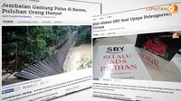 Jembatan Gantung Putus di Banten - SBY Blak-blakan