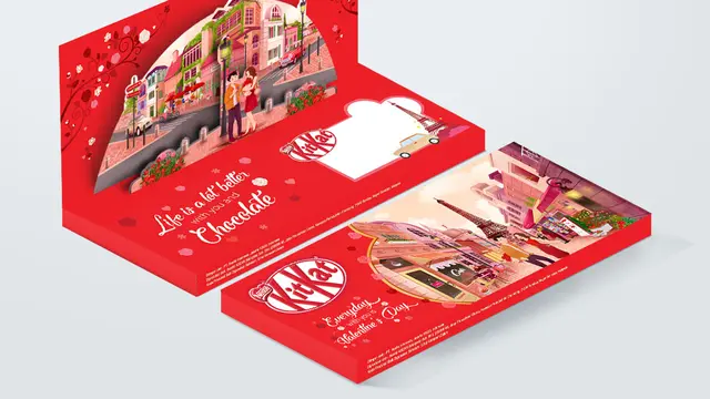 Cokelat mawar untuk Valentine