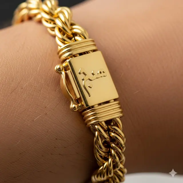 Gelang Rantai Model Rope (Tali) Arabic Classic