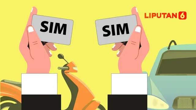 Ilustrasi SIM: Surat Izin Mengemudi