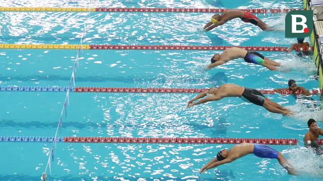 Foto: Aksi Perenang Muda di Hari Pertama Indonesia Open Aquatic Championships (IOAC) 2025