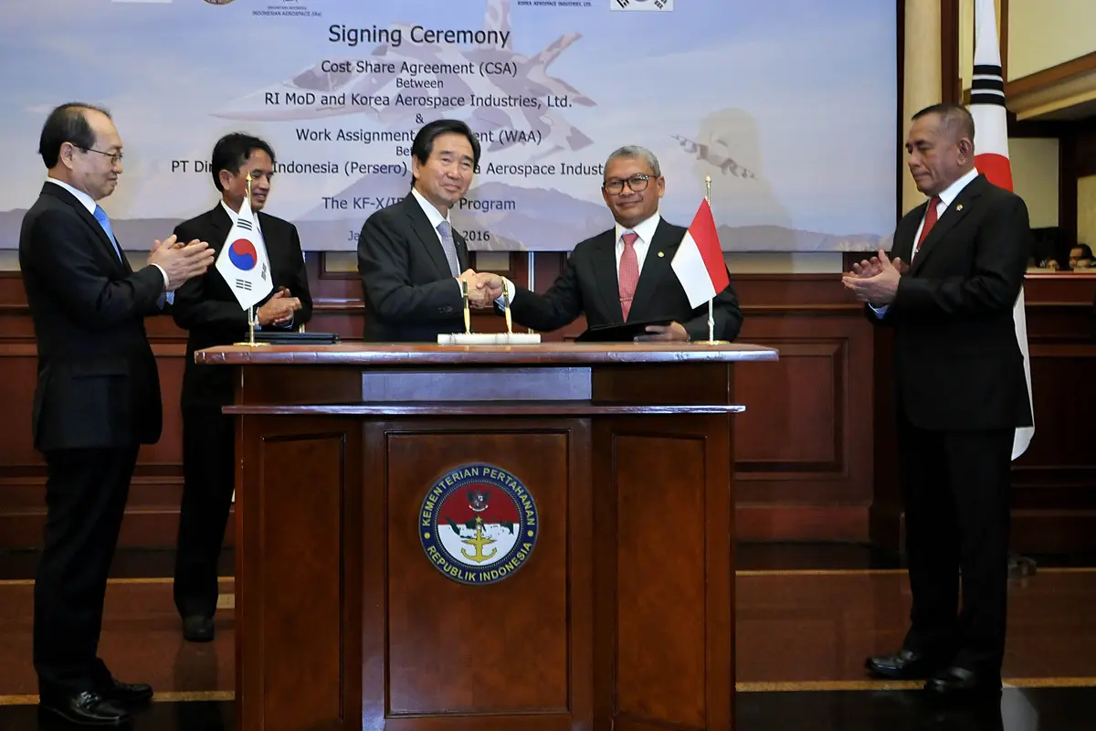 20160107-Indonesia dan Korsel Sepakat Produksi Jet Tempur-Jakarta