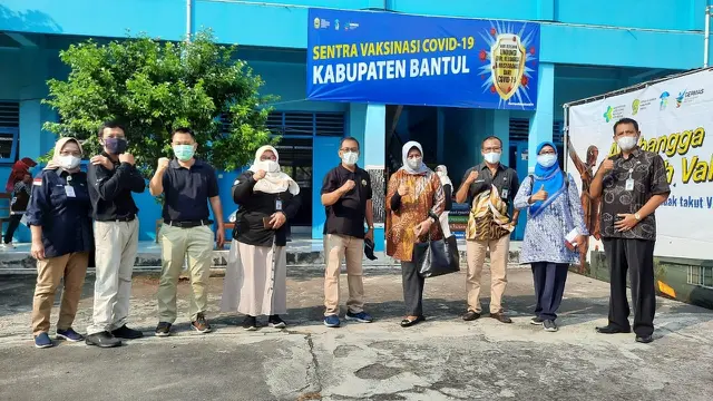 Sentra vaksinasi Bantul