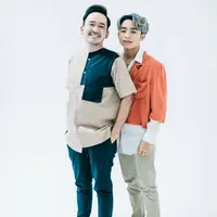 Ruben Onsu dan Betrand Peto. (Foto: Dok. Instagram @betrandpetoputraonsu)