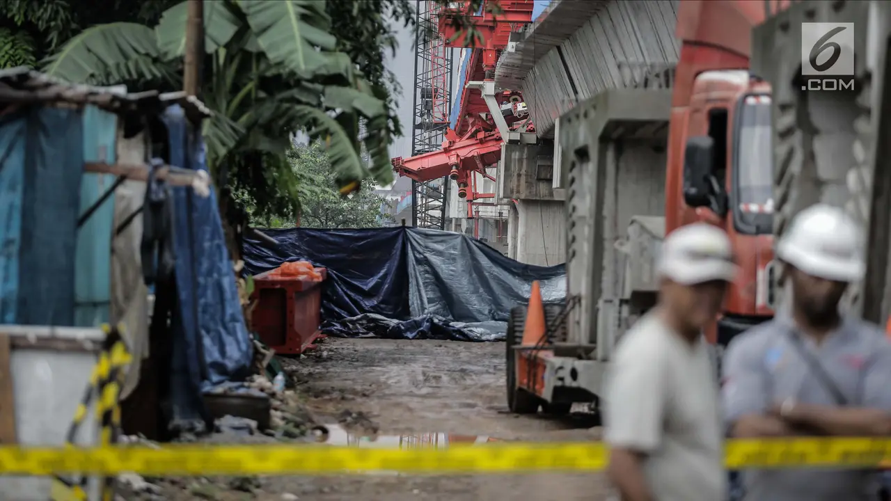 Dua Orang Tewas Akibat Crane Ambruk di Lokasi Proyek di Jatinegara