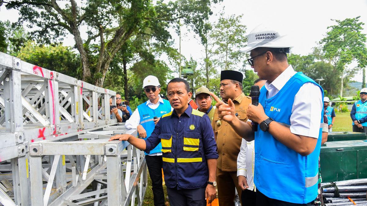 Instruksi Bahlil ke PLN: Perbaikan Kelistrikan Aceh Ditargetkan Selesai Minggu