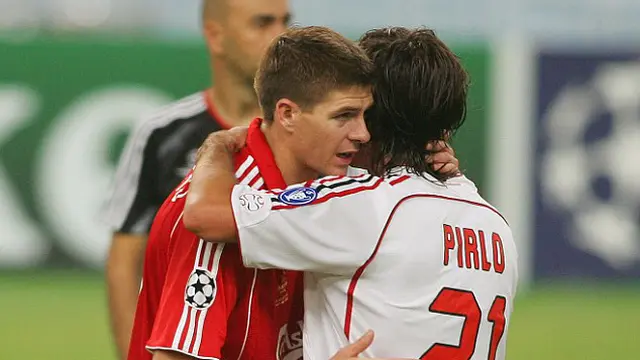 Steven Gerrard & Andrea Pirlo