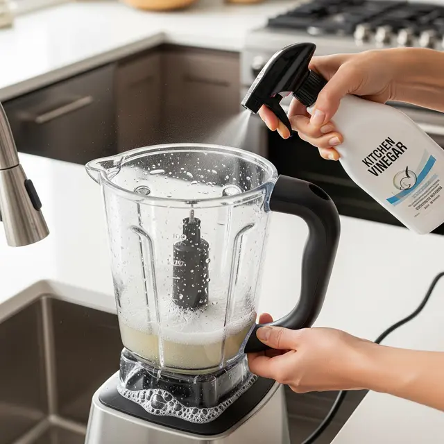 Mengatasi Blender Bau dengan Cuka Dapur