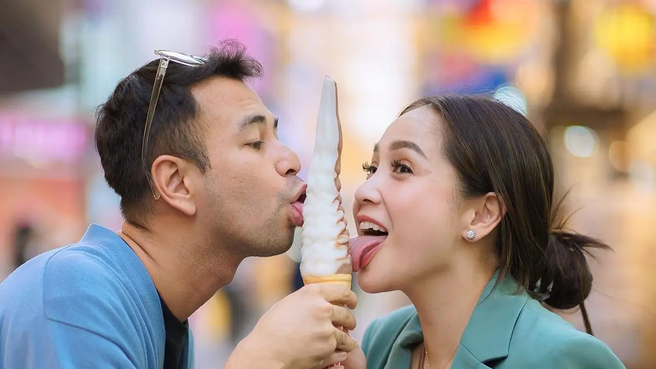 8 Gaya Serasi Raffi Ahmad dan Nagita Slavina Jalan-jalan di Korea, Vibes-nya bak Drakor