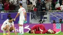 Kemenangan atas Iran 2-3, memastikan Qatar melaju ke laga puncak Piala Asia 2023. (HECTOR RETAMAL/AFP)