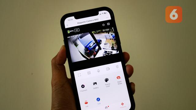 Aplikasi IT Smart untuk mengontrol dan memantau perekaman CCTV IT Smart W02