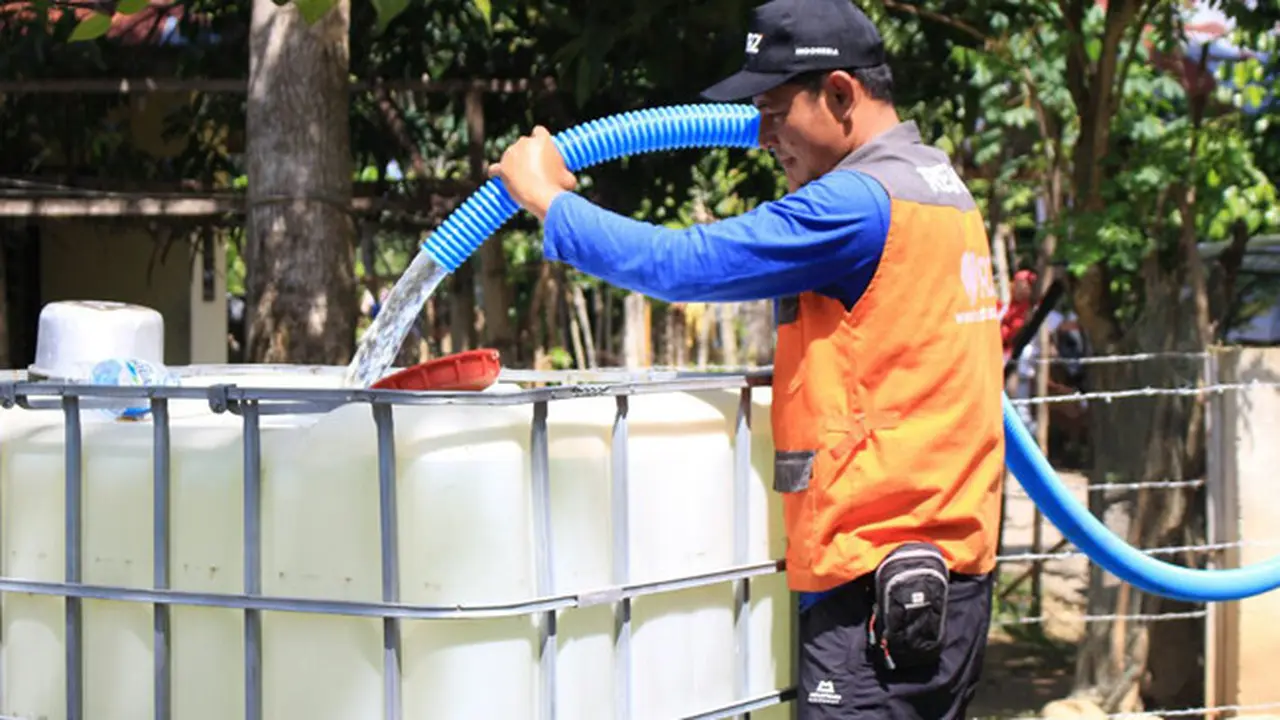 RZ Distribusikan 60.000 Liter Air Bersih di Aceh Aceh. 
