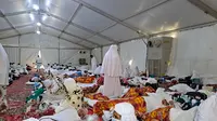 Cerita Jemaah Calon Haji Indonesia Merasa Nyaman di Tenda Arafah. (Liputan6.com/Mevi Linawati)