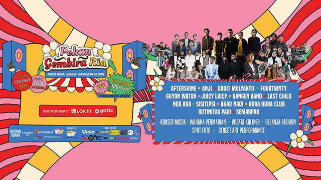 Pekan Gembira Ria Vol.2 Bakal Hadir Akhir Minggu, Datang dan Nikmati Keseruannya