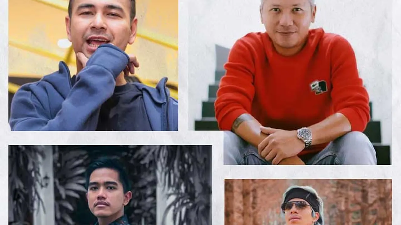 Kolase - Raffi Ahmad, Gading Marten, Kaesang, Atta Halilintar