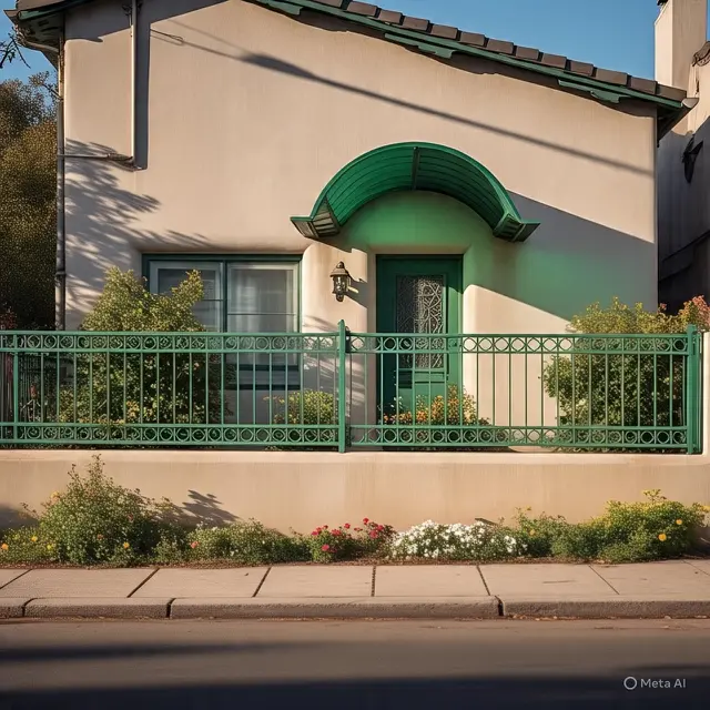 Rumah Sederhana Serba Hijau