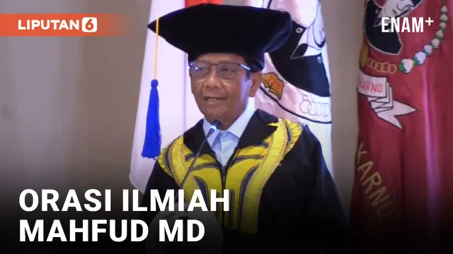 Mahfud MD Berikan Orasi Ilmiah pada Wisudawan UBK: Penegakan Hukum di Indonesia Semakin Baik