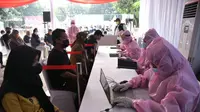 BIN Gelar Tes Swab dan Vaksinasi Massal untuk Anak di Kembangan Jakbar