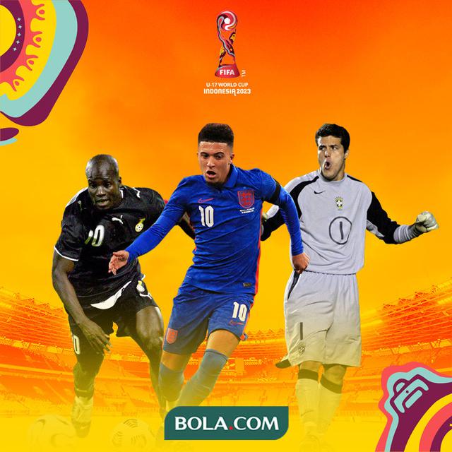 Piala Dunia U-17 - Stephen Appiah, Jadon Sancho, Julio Cesar