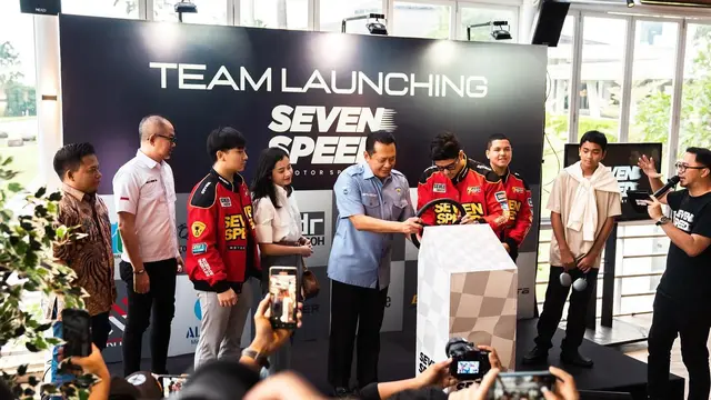 7 Momen Al Ghazali Launching Drift Team Seven Speed, Ada Alyssa Daguise