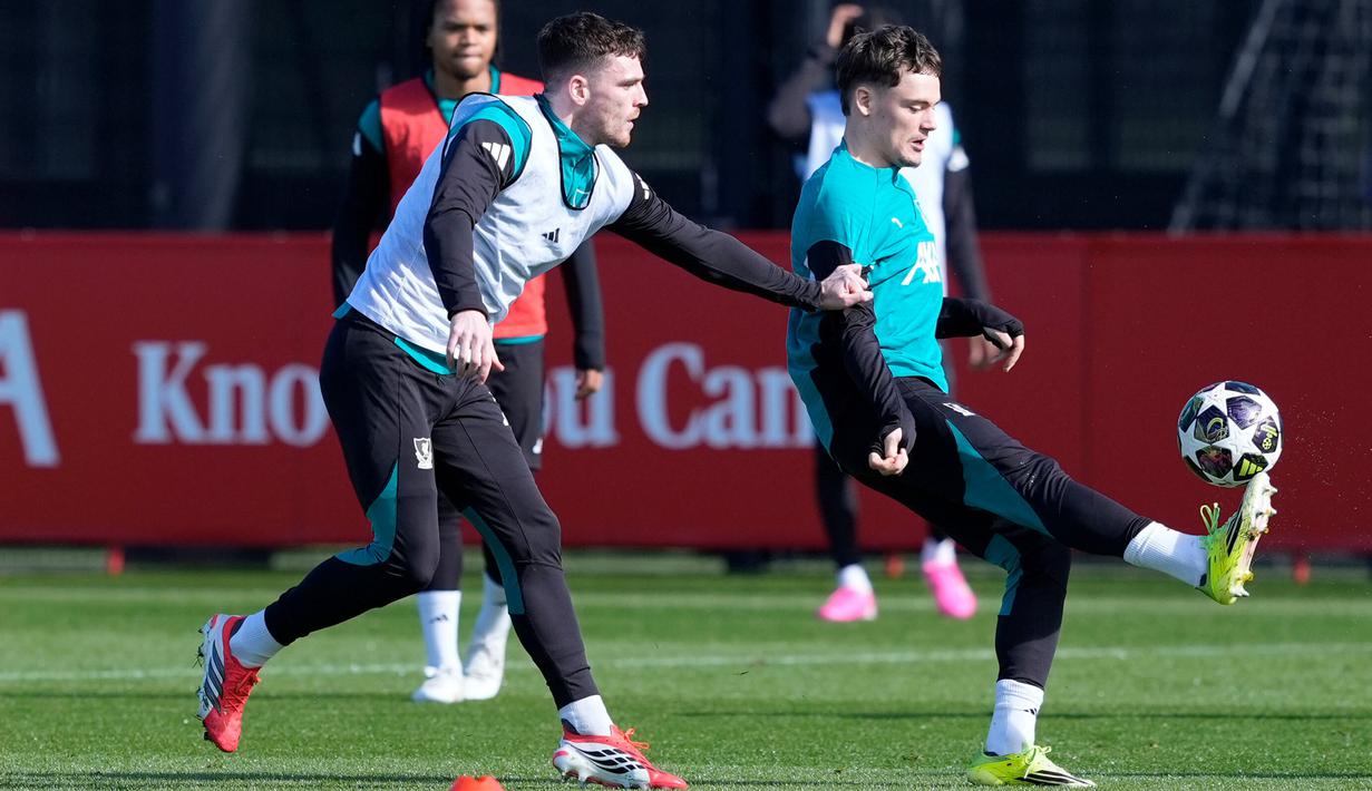 Berbekal kekalahan pada pertemuan pertama, Liverpool wajib merengkuh kemenangan dengan selisih dua gol, jika ingin lolos ke perempat final. (Peter Byrne/PA via AP)