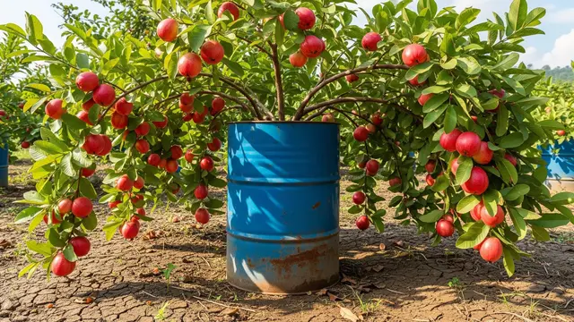 Rekomendasi Tanaman Buah dalam Drum Bekas yang Bisa Berbuah Sepanjang Tahun