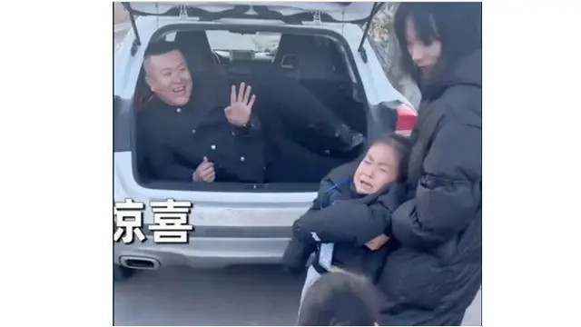 Berharap Kado Istimewa, Dua Anak Ini Menangis saat Tahu Ayah Adalah Kejutannya