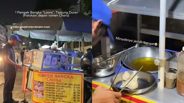 Penjual Pempek Mirip Marcello Tahitoe