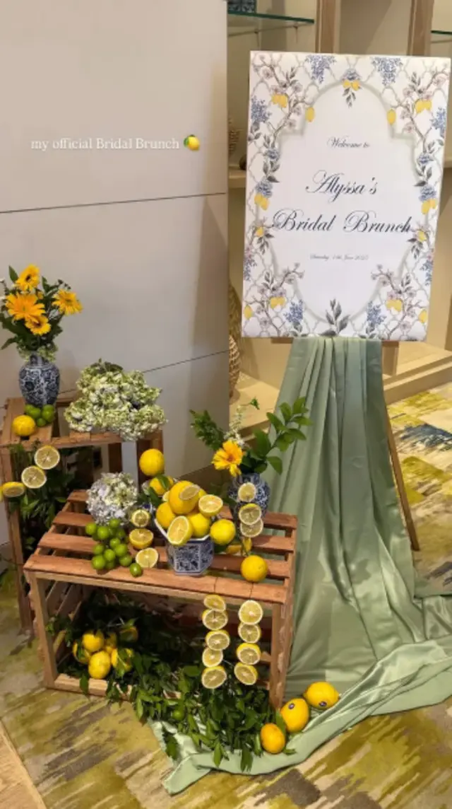 Elegan dengan dress kuning, 8 potret Alyssa Daguise di acara bridal brunch ini cantiknya paripurna