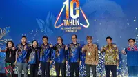 Puncak perayaan Asus Indonesia "A Decade of Leadership" di Denpasar, Bali pada Rabu (24/2/2023) (Liputan6.com/Giovani Dio Prasasti)