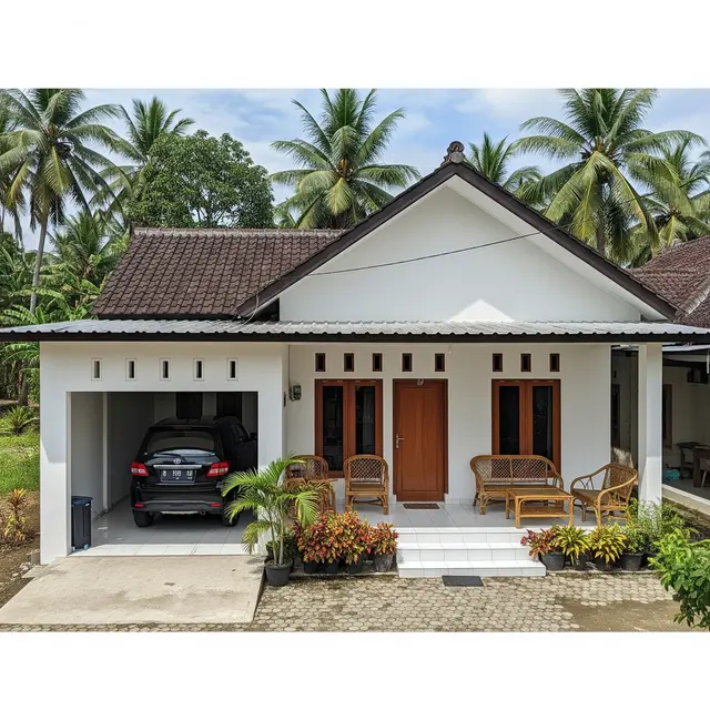 9 Desain Rumah Sederhana 9x9 dengan Garasi, Solusi Hunian Fungsional