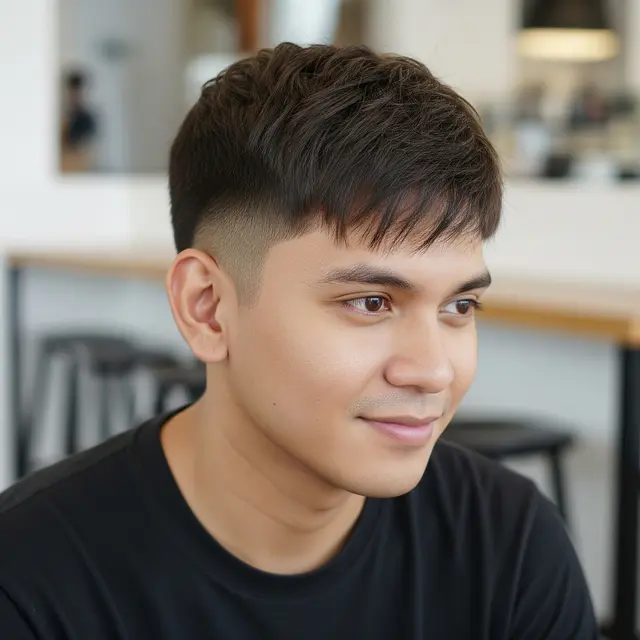 Model Rambut Pria 2026 yang Tetap Rapi Tanpa Pomade Tebal (Image by Gemini AI)