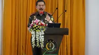 Jaksa Agung ST Burhanuddin di Kejaksaan Tinggi Kalimantan Tengah. (dok Kejaksaan Agung)