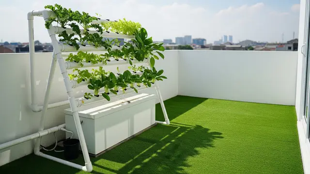 Inspirasi Kebun di Rooftop 3x3 Meter
