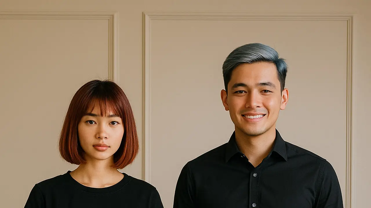 Model warna rambut pendek/ChatGPT