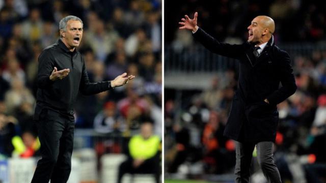 jose mourinho - josep guardiola