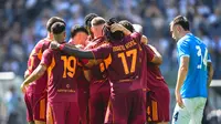 Lorenzo Pellegrini mencetak gol pada duel Lazio vs AS Roma pada pekan ke-4 Serie A 2025/2026 - Official X AS Roma/@ASRomaEN