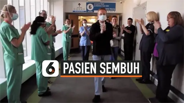 VIDEO: Berita Baik, Pasien Covid-19 di Inggris Berhasil Sembuh