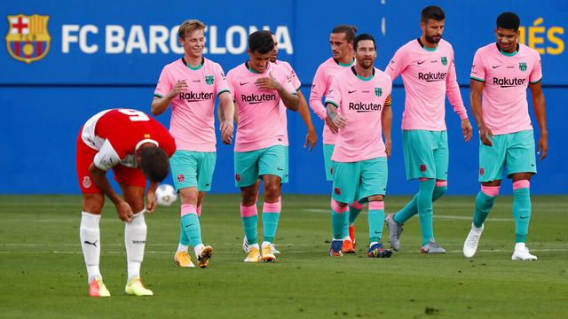 Lionel Messi Borong Dua Gol ke Gawang Girona, Barcelona Siap Tempur di Liga Spanyol