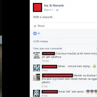 Anak SMP cowok-cewek seranjang tanpa busana malah pamer di Facebook | Via: facebook.com/ina.si.nononk