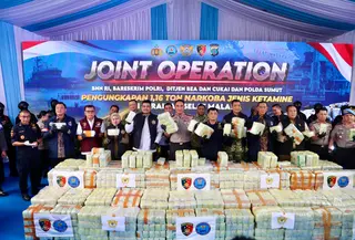 Kapolri Jenderal Suyudi Ario Seto mengungkap hasil penelusuran pergerakan kapal MT Global 168 yang diduga digunakan untuk menyelundupkan 1,16 ton ketamin ke Indonesia.