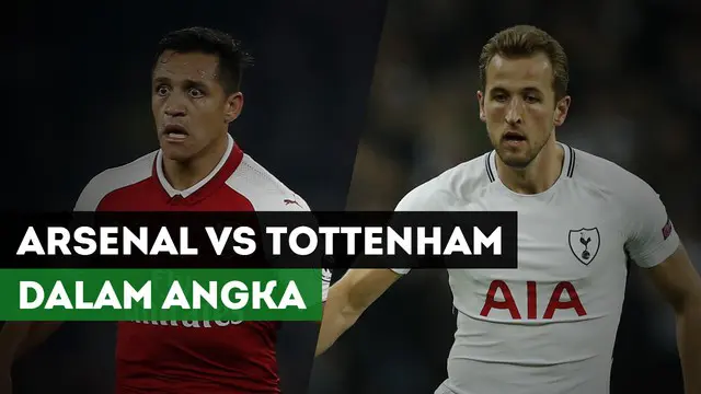 Fakta menarik derby London Utara antara Arsenal vs Tottenham Hotspur dalam lanjutan Liga Primer Inggris pekan ke-12